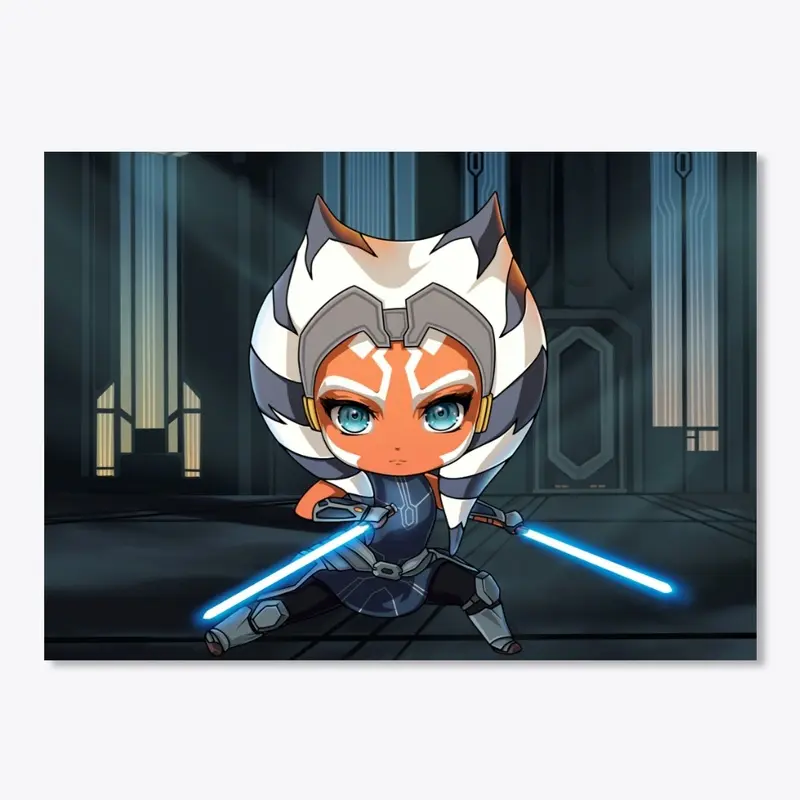 Chibi Snips Full Art Sticker